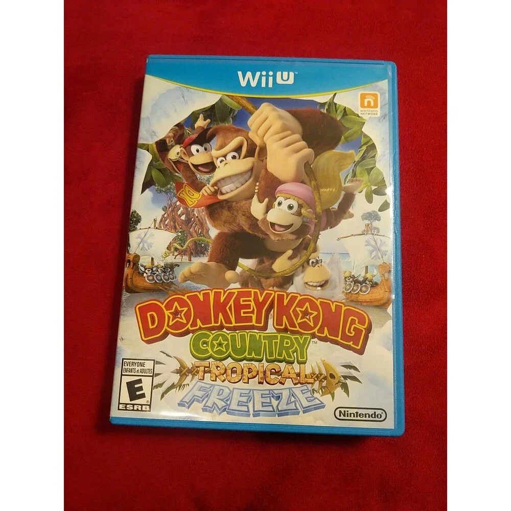 Donkey Kong Country: Tropical Freeze - Wii U - Complete, Excellent Condition!!